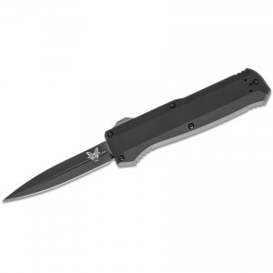 Benchmade 4700DLC Precipice AUTO OTF Knife 3.45" Black S30V Spear Point Blade, Aluminum Handles KnifeBen239