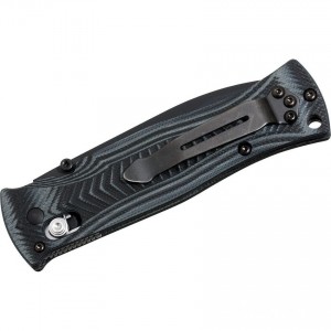 Benchmade Pardue AXIS Folding Knife 3.25" Black Plain Blade, G10 Handles - 531BK KnifeBen209