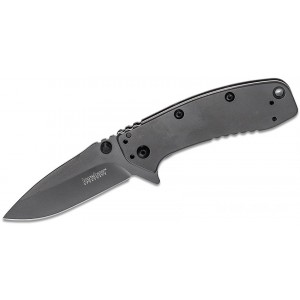 Kershaw 1556Ti Cryo II Assisted Flipper Knife 3.25" Plain Blade, Rick Hinderer Framelock Design KnifeKer147