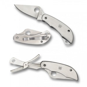 Spyderco ClipiTool Scissors - Plain Edge KnifeSP403