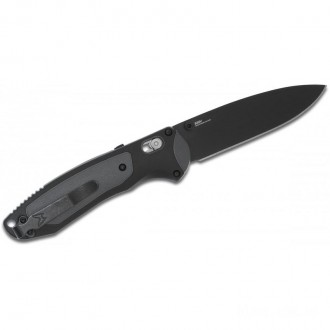 Benchmade 590BK Boost AXIS Assisted 3.7" Black S30V Blade, Grivory and Versaflex Handles KnifeBen268
