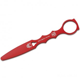 Benchmade 176T SOCP Training Dagger 2.78" Red Blade, No Sheath KnifeBen58