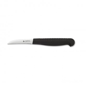 Spyderco Mini Paring Knife Black - Plain Edge KnifeSP108